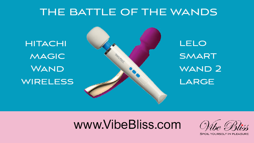 Hitachi Magic Wand Wireless Wand Vibrator Lelo Smart Wand 2 