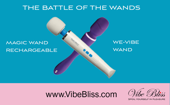 Magic Wand Rechargeable versus the We-Vibe Wand