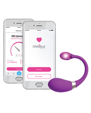 Bluetooth-vibrator-i-OhMiBodEsca2InteractiveBluetoothInternalVibe-Purplewithphone