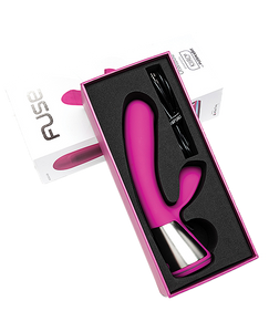 Bluetooth-vibrator-i-OhMiBodFuseInteractiveBluetoothDualStimVibe-insidebox / Pink