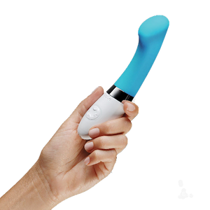 G-spot-vibrator-i-Lelo-Gigi2-Hand / Turquoise