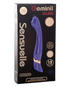 G-spot-vibrator-i-SensuelleGeminiiXLR8TurboBoostGSpot-Box / Ultra Violet