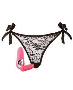 Vibrating-panties-i-SensuellePleasurePantyBulletwRemoteControl-15Function-kit / Pink
