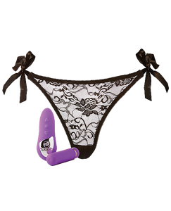 Vibrating-panties-i-SensuellePleasurePantyBulletwRemoteControl-15Function-Kit / Purple