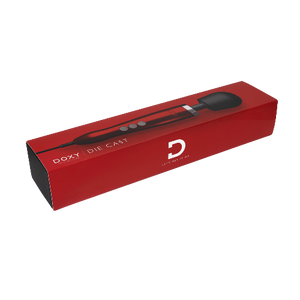 Wand-vibrator-i-Doxy-Die-Cast-Sidebox / Red