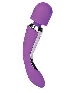 Wand-vibrator-i-EmbraceBodyWandMassager-Side / Purple