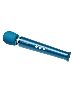 Wand-vibrator-i-LeWandPetiteRechargeableMassager-Side / Blue